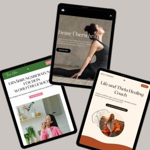 Website Templates Webseiten für Frauen Webdesign für Frauen